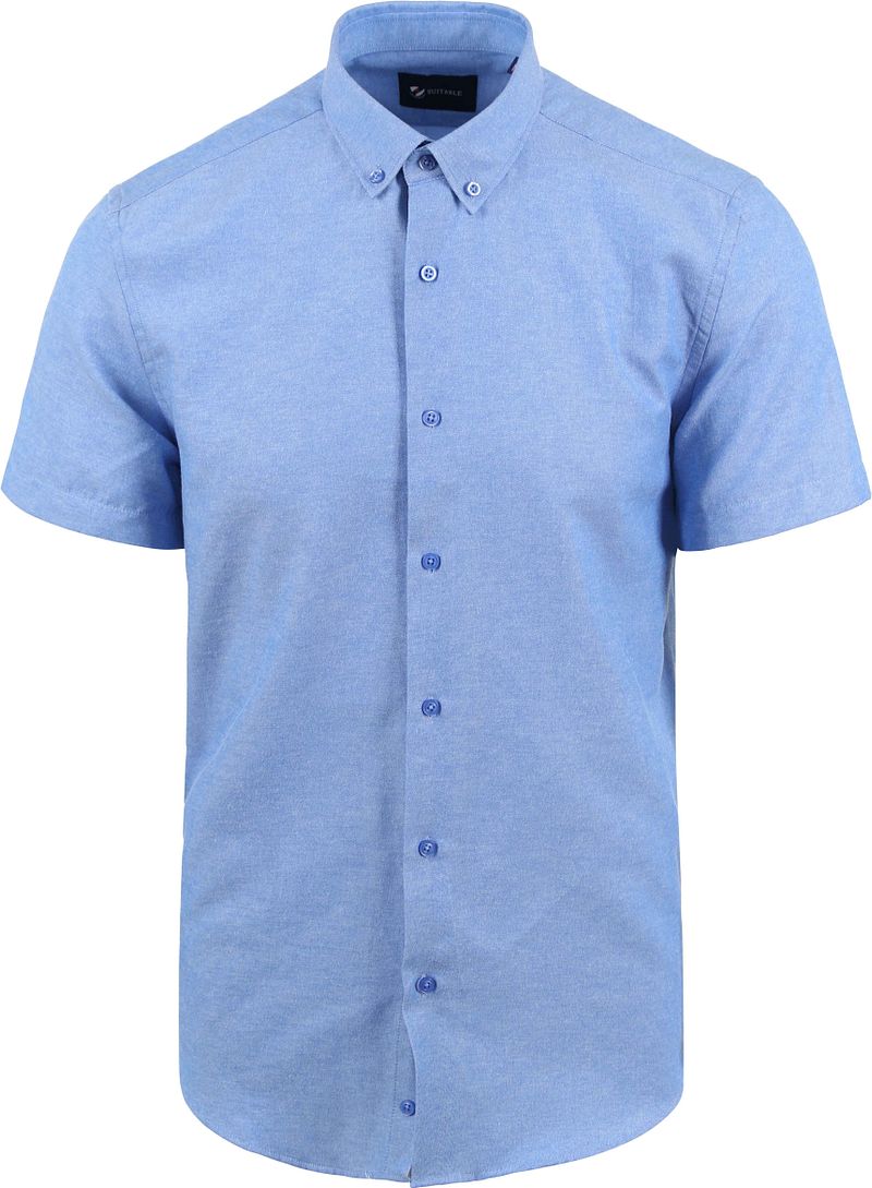 Suitable Short Sleeve Hemd Blau - Größe XXL