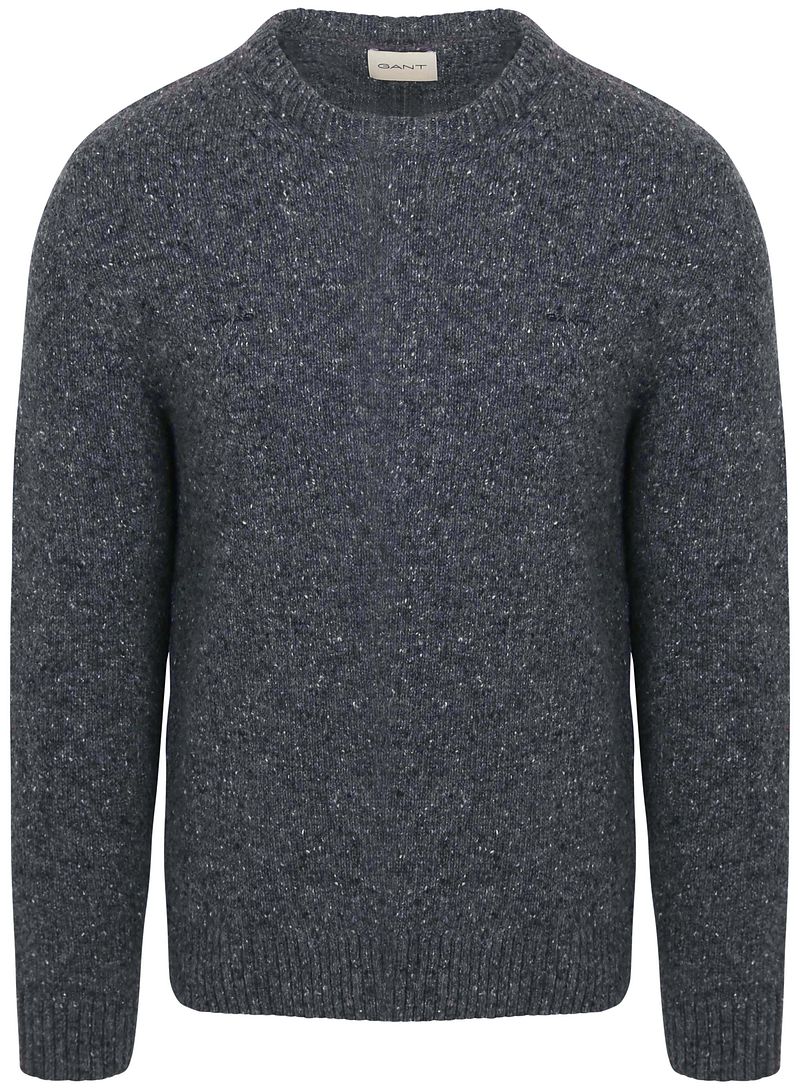 Gant Pullover Wool Blend Anthrazit - Größe XL günstig online kaufen