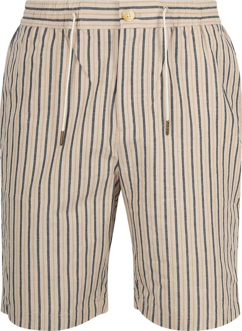 Scotch and Soda Fave Shorts Streifen Beige - Größe 33