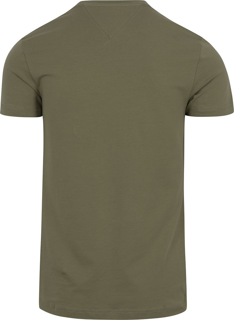 Tommy Hilfiger T-shirt Essential Army - Größe XXL günstig online kaufen