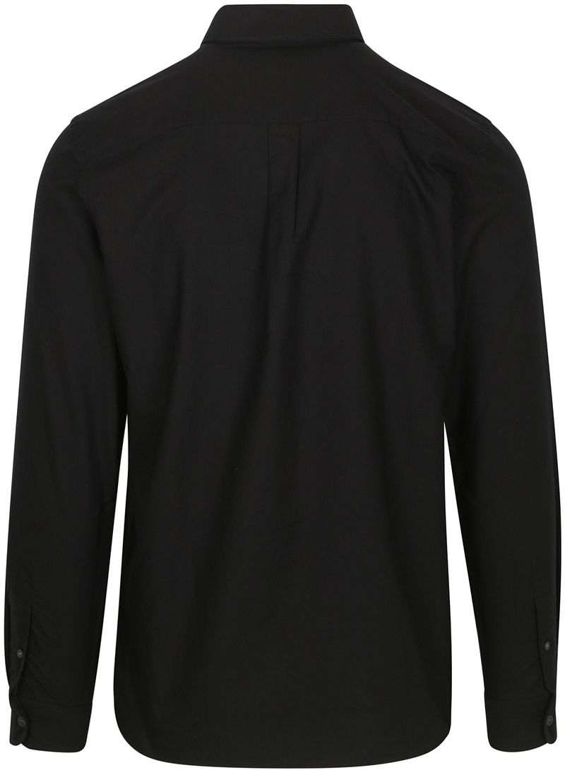 Lyle & Scott Shirt Plain Oxford schwarz - Größe XL günstig online kaufen