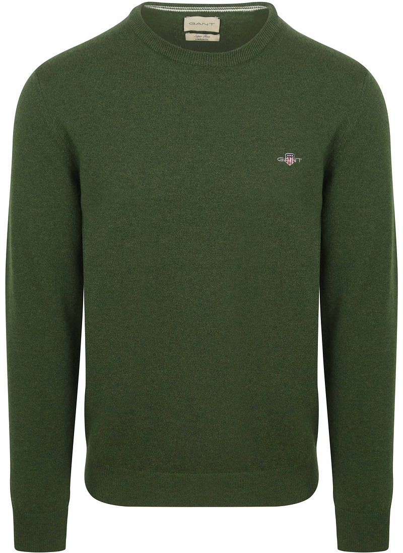 Gant Pullover Lamswol Mosgroen