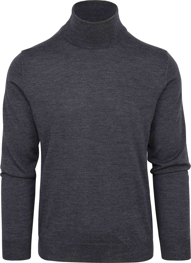 Suitable Merino Rollkragen Pullover Anthrazitgrau - Größe XXL günstig online kaufen