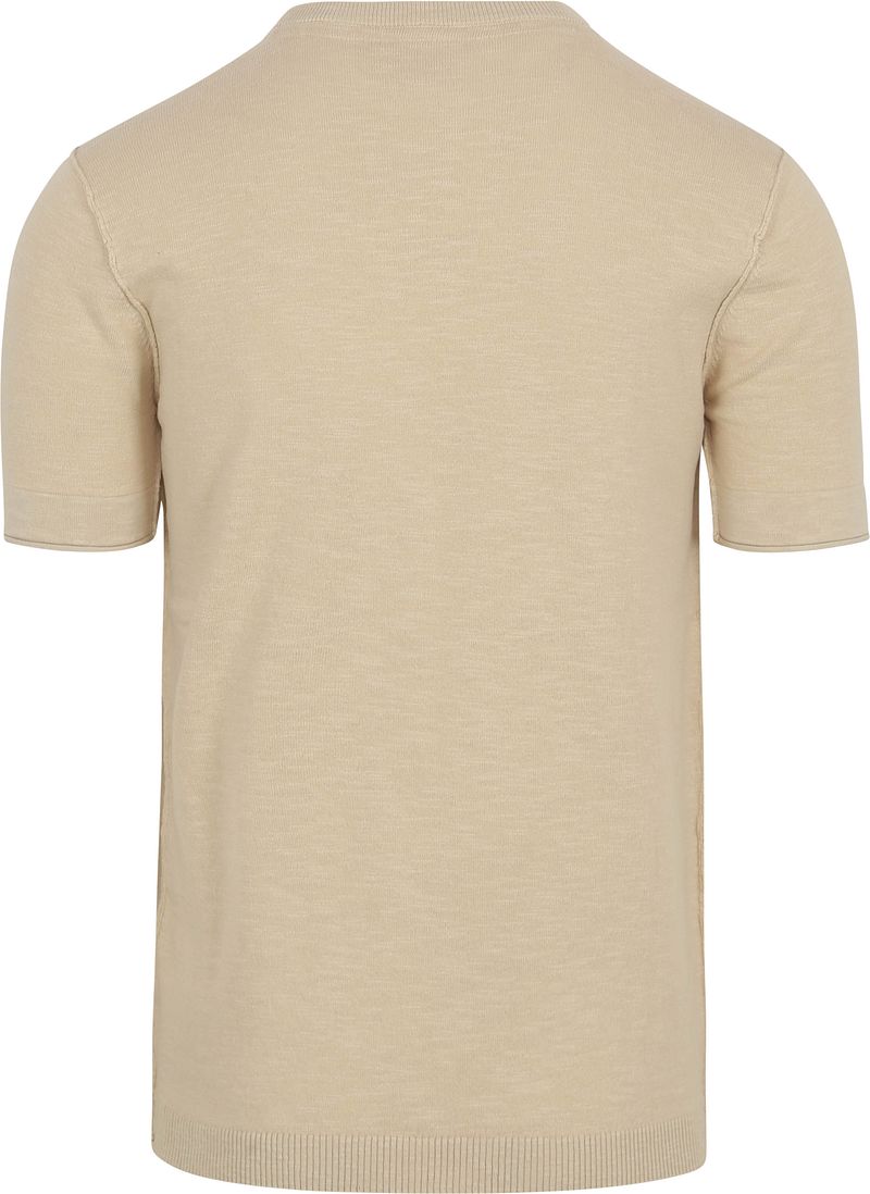 No Excess Knitted T-Shirt Ecru - Größe L günstig online kaufen