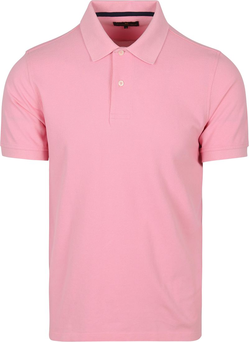 Steppin' Out Polo Piqu&eacute; Classic Roze
