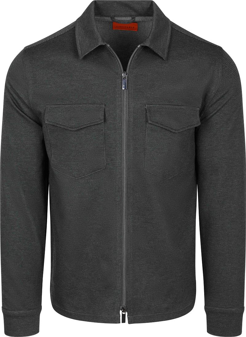 Suitable Hemdjacke Billy Houndstooth Forest - Größe XL