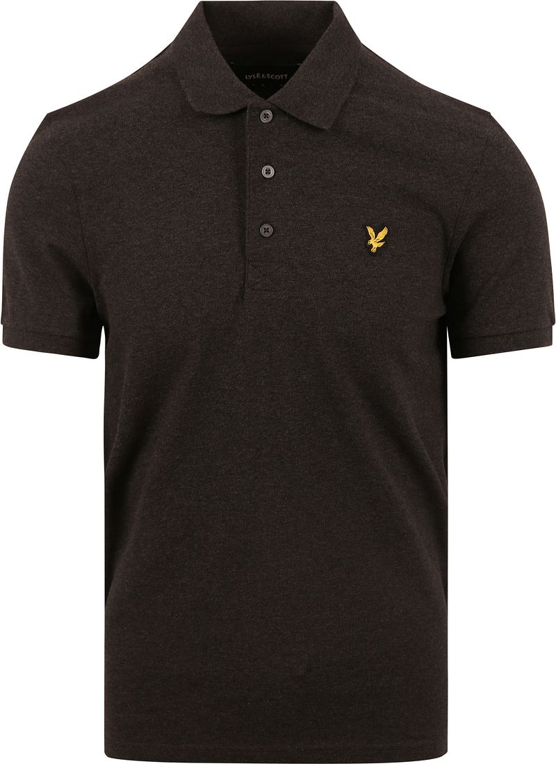 Lyle and Scott Poloshirt Charcoal - Größe XS günstig online kaufen