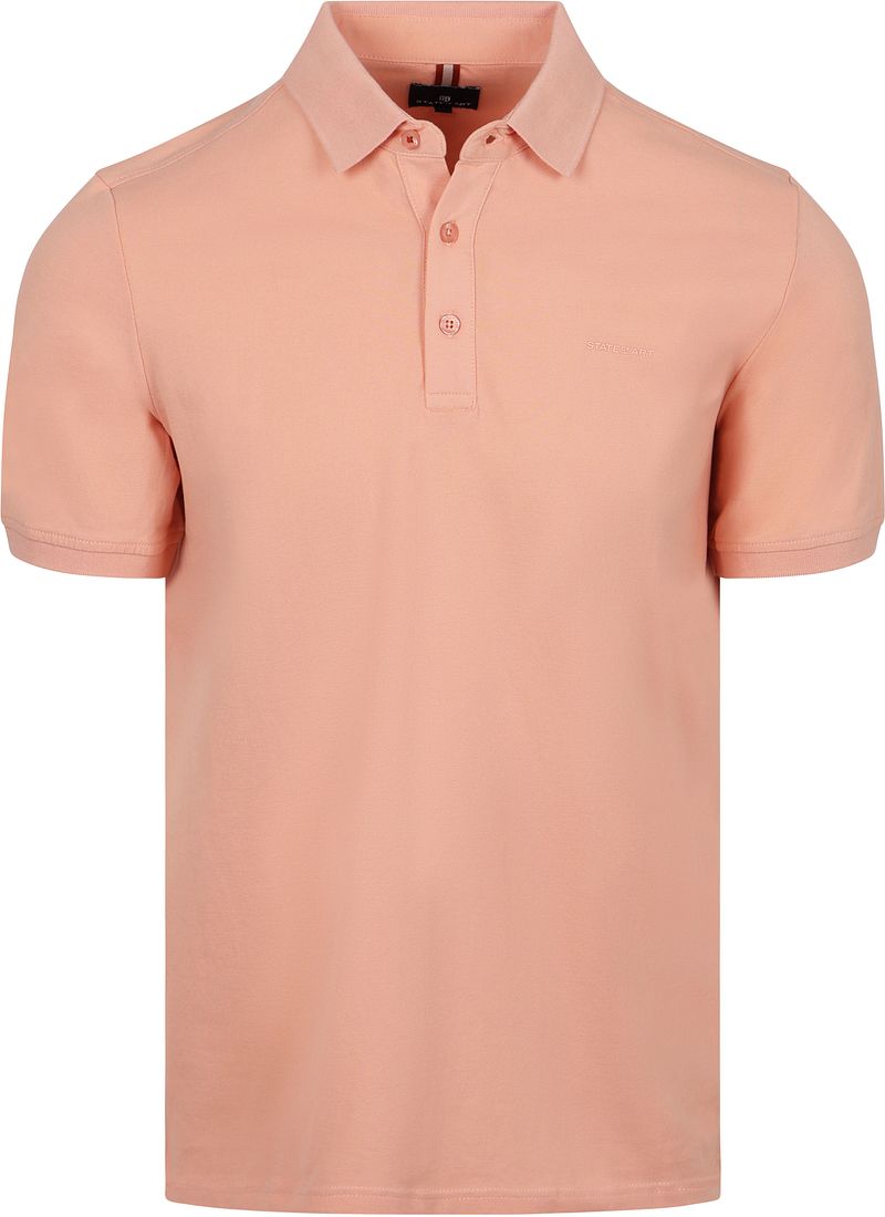 State of Art Poloshirt Piqué Coral - Größe 3XL günstig online kaufen