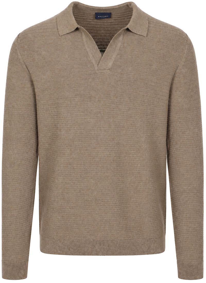 Suitable Trui Riva Needle Beige
