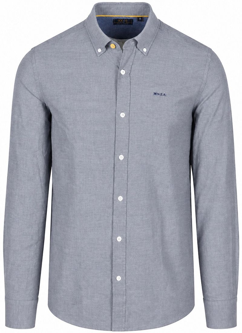 New zealand auckland NZA Overhemd BD Barn Twill Navy
