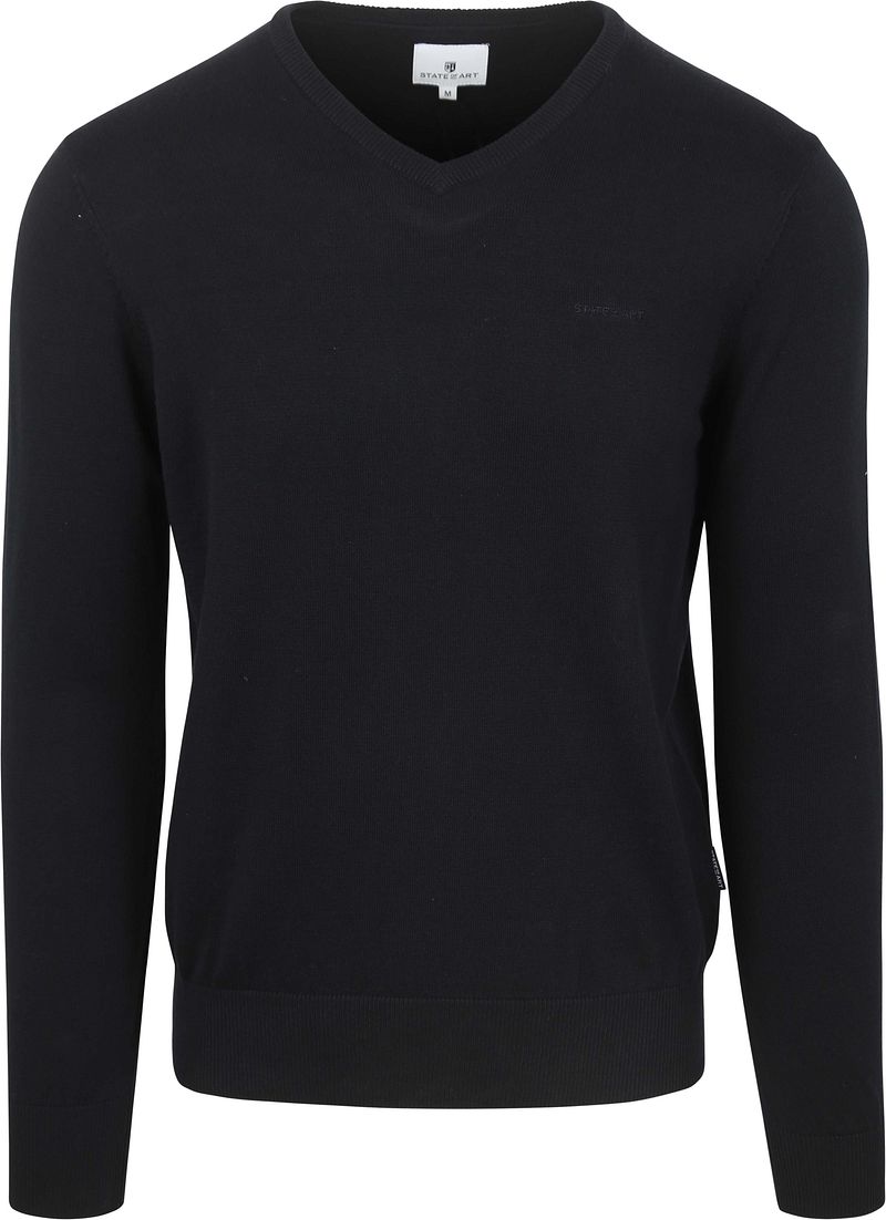 State of Art Trui V-Neck Navy