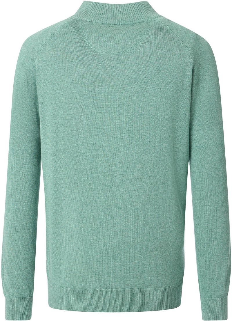 Casa Moda Strickjacke Zip Hellgrün - Größe XL günstig online kaufen