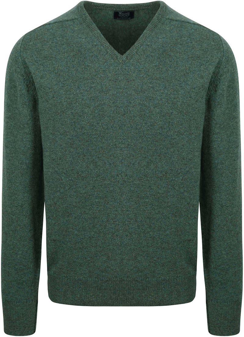 William Lockie V-Ausschnitt Pullover Lammwolle Cossack - Größe 3XL günstig online kaufen