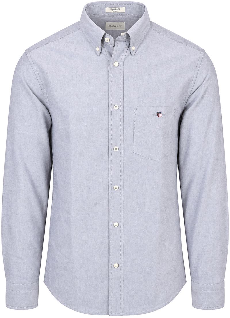 Gant Overhemd Oxford Lichtbruin