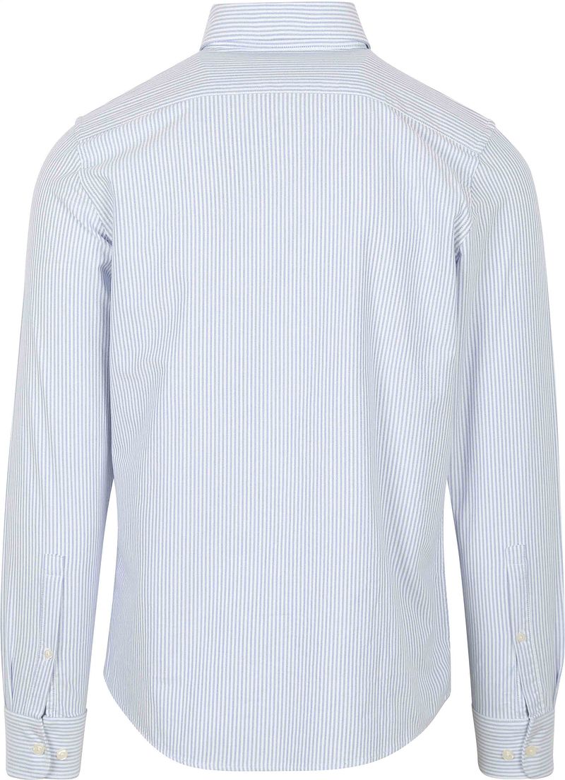 Steppin' Out Hemd Oxford Streifen Hellblau - Größe M günstig online kaufen