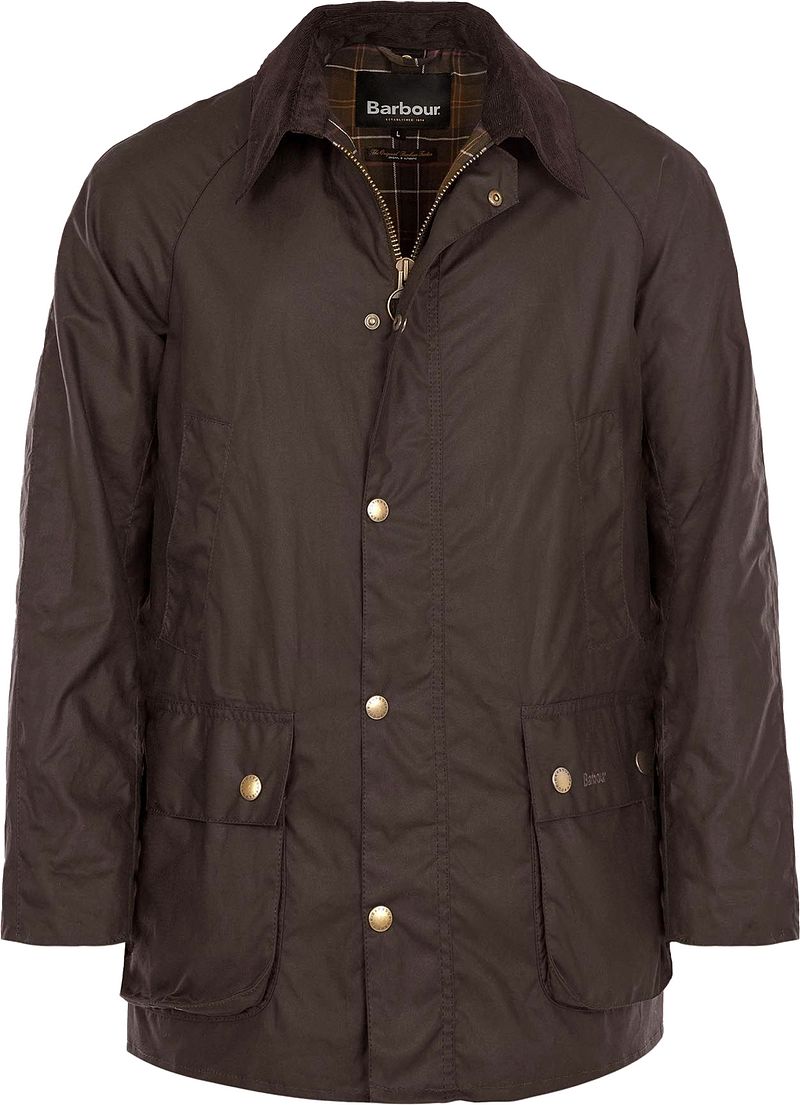 Barbour Ashby Wachsjacke Rust - Größe M günstig online kaufen