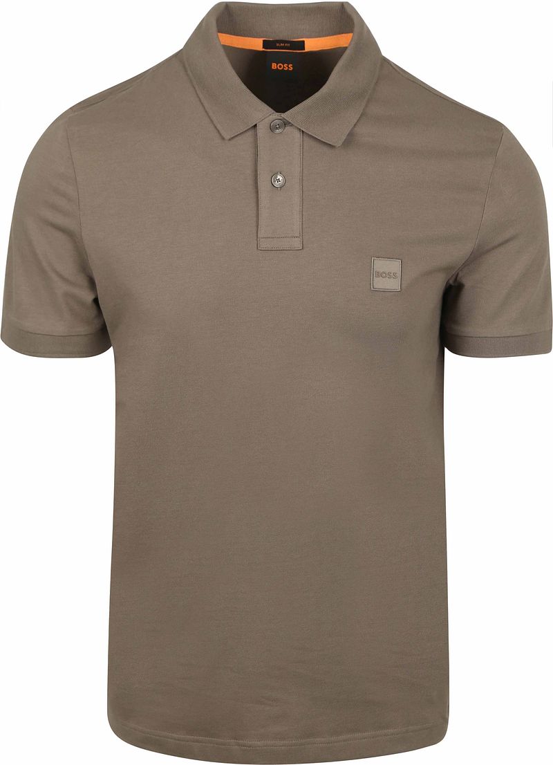 BOSS Polo Shirt Passenger Taupe - Größe XXL günstig online kaufen
