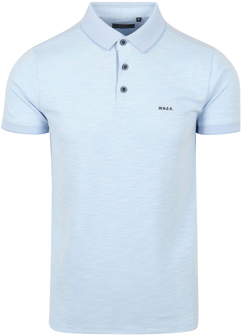new zealand auckland Nza Polo Corbin Hellblau - Größe 3XL