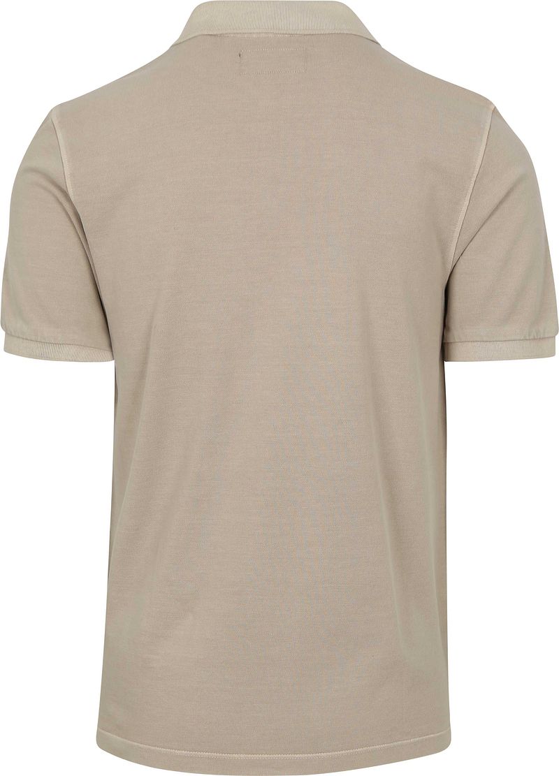 Marc O'Polo Poloshirt Faded Silk Greige - Größe XXL günstig online kaufen