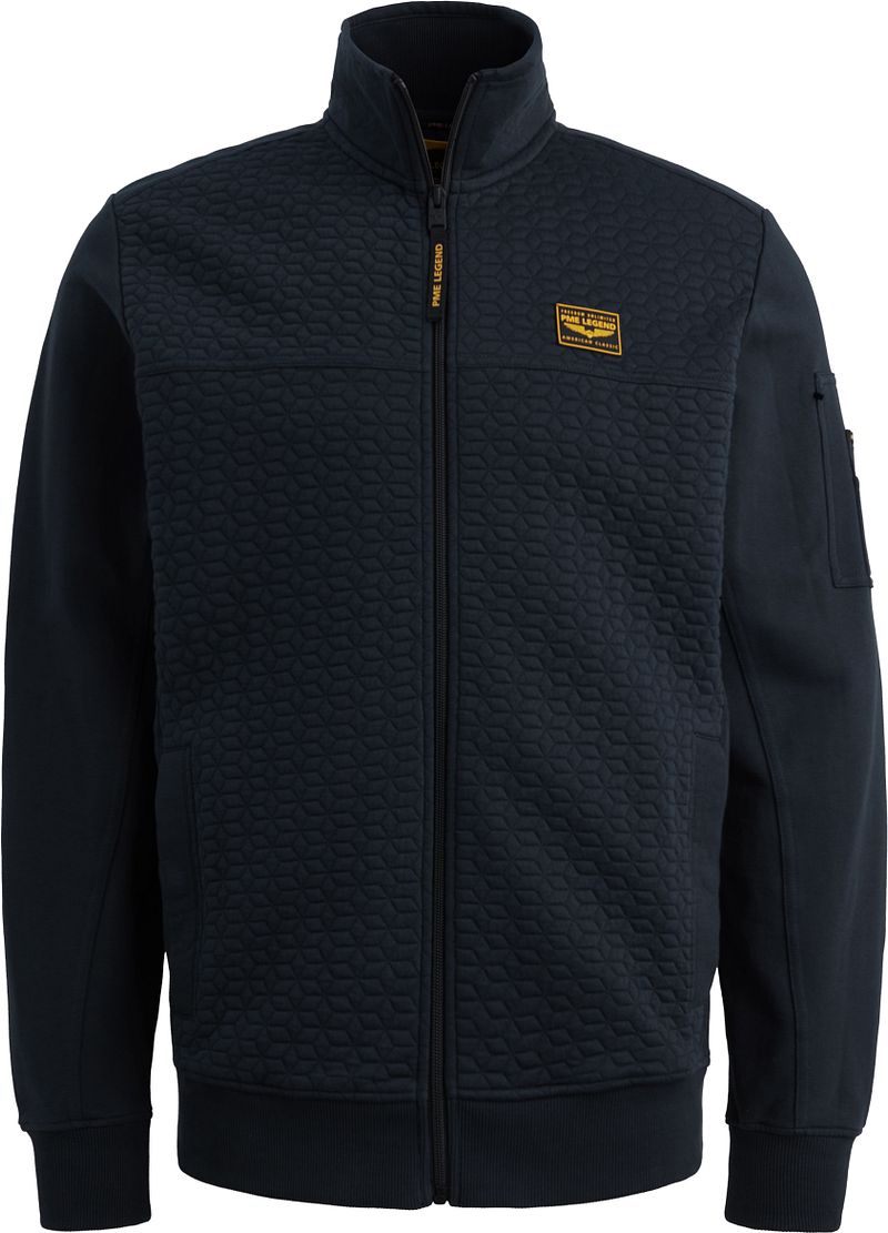 PME Legend Strickjacke Interlock Navy   - Größe XXL günstig online kaufen