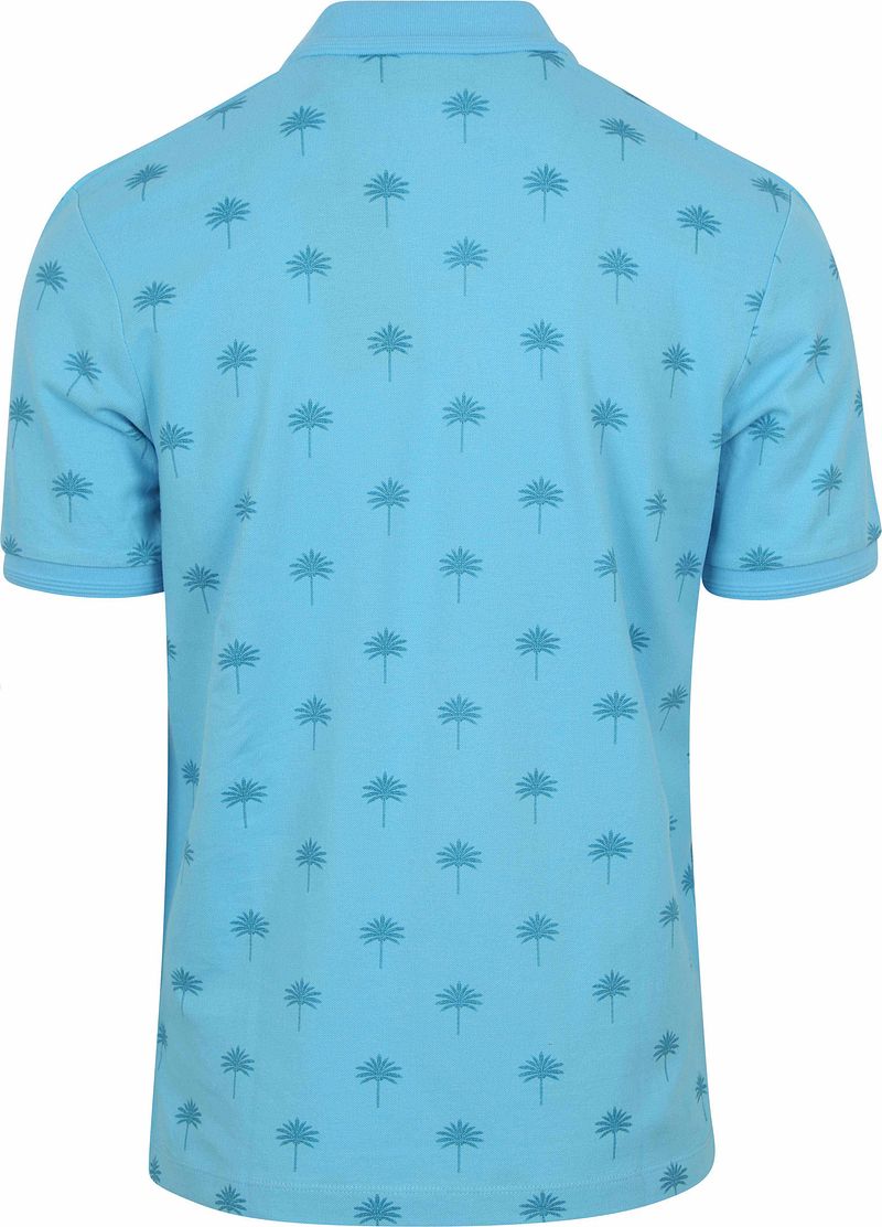 Poloshirt Scotch and Soda Palmen Blau - Größe XL günstig online kaufen