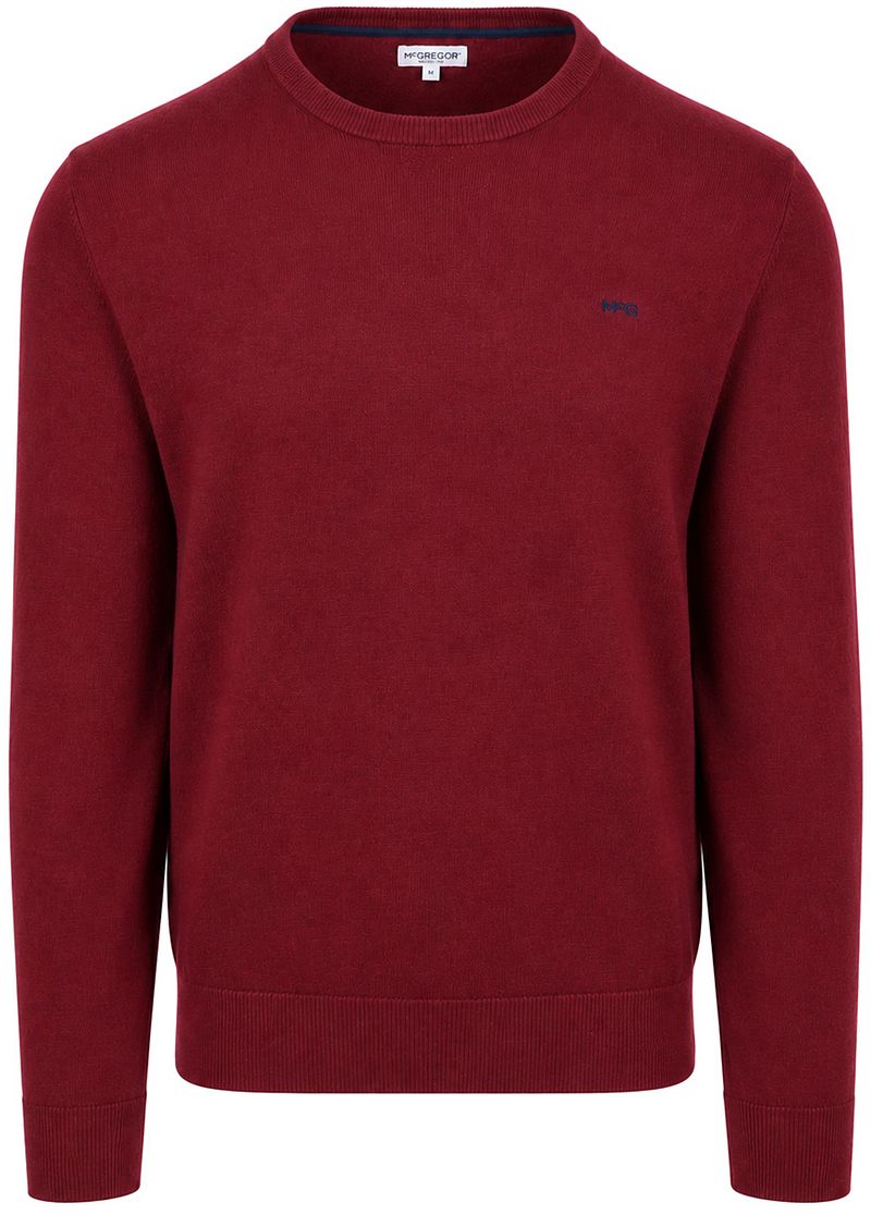 McGregor Trui Cotton Cashmere Burgundy