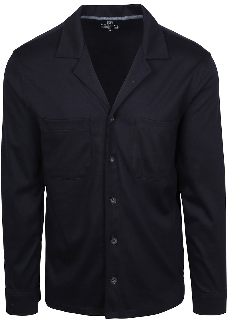 DESOTO Hemdjacke Jersey Navy - Größe XXL günstig online kaufen