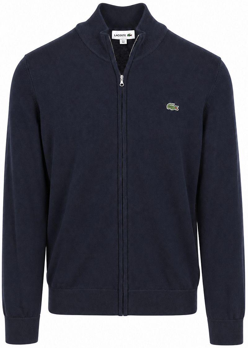 Lacoste Strickjacke Navy - Größe XL