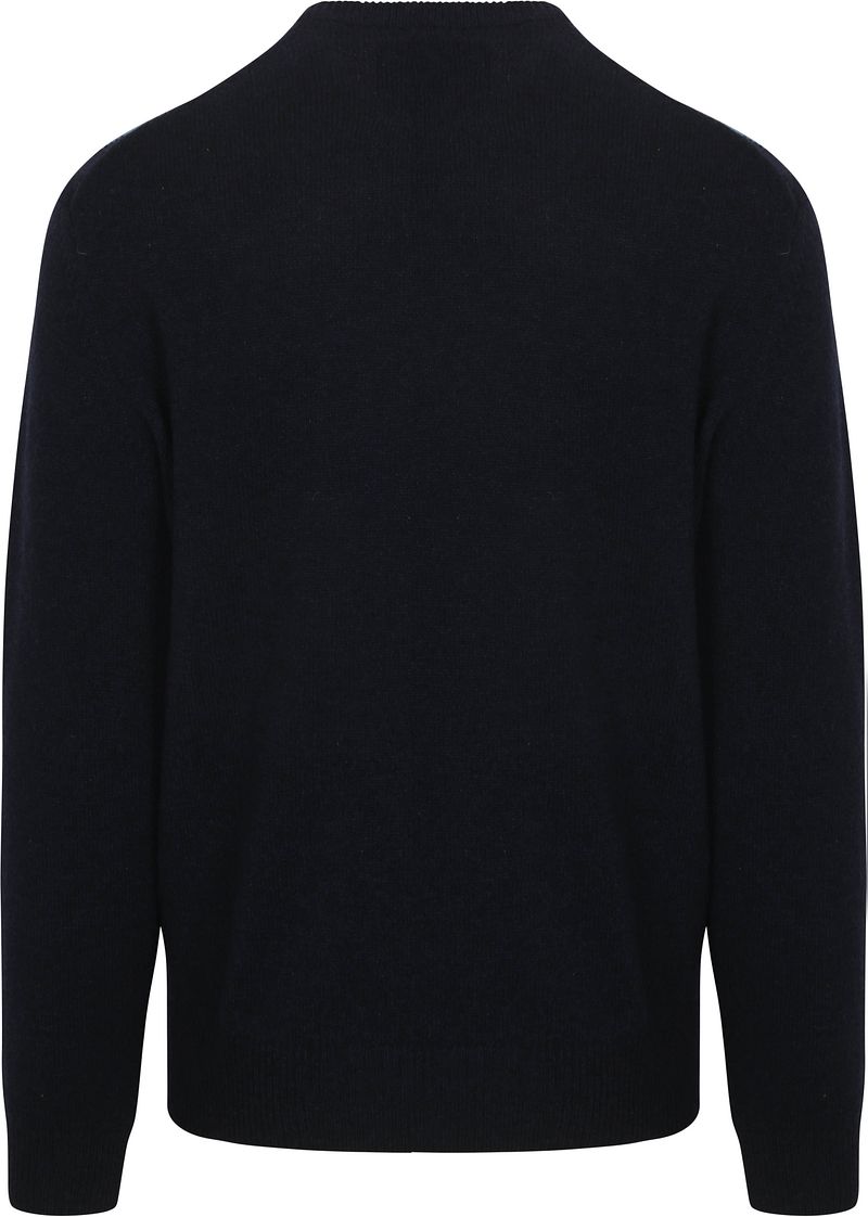 Gant Pullover Wool Blend Argyle Navy - Größe L günstig online kaufen