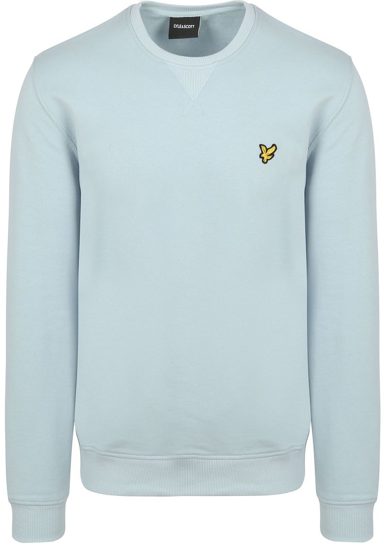 Lyle & Scott Sweat Crewneck Opal Blau - Größe XXL günstig online kaufen