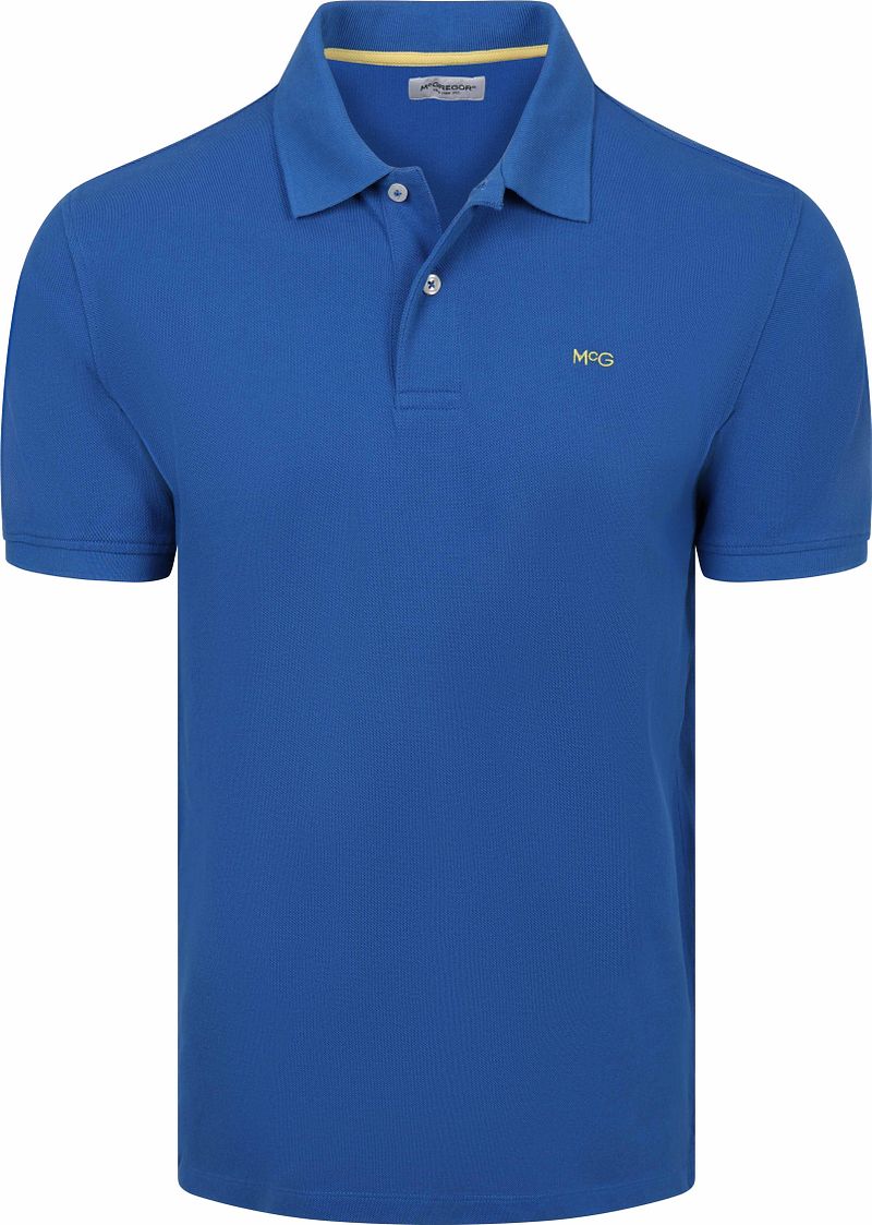 McGregor Piqu&eacute; Polo Kobalt Blauw
