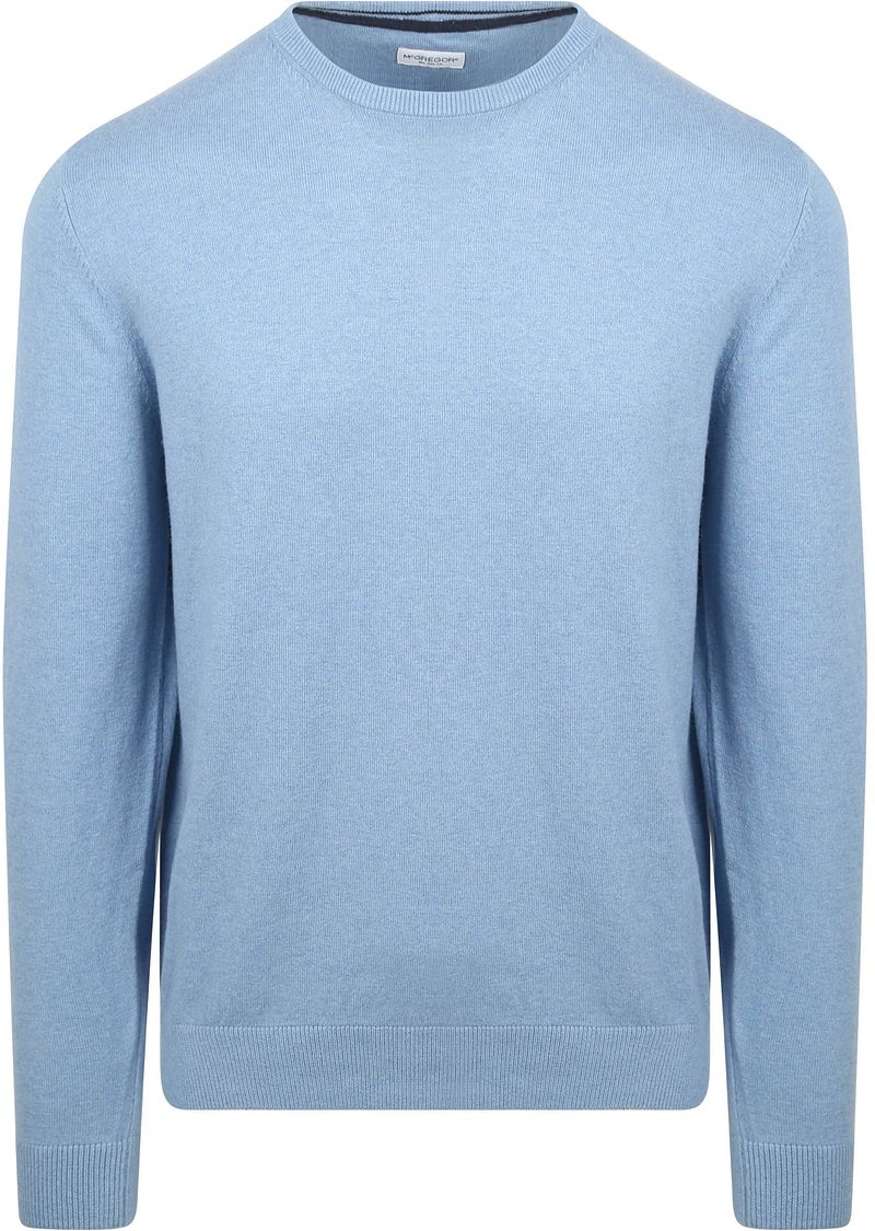 McGregor Pullover Merinowolle Ice Blau - Größe XL günstig online kaufen