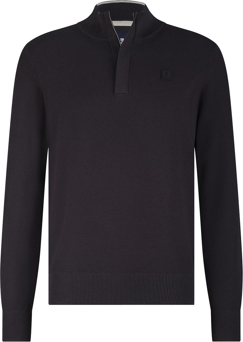 State Of Art Half Zip Pullover Structure Anthrazit - Größe L günstig online kaufen