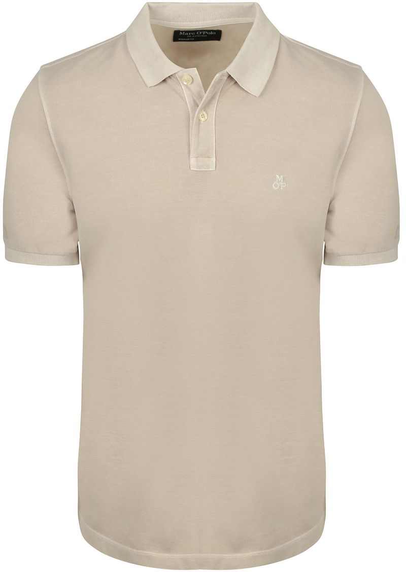 Marc O'Polo Poloshirt Piqué Oat Beige - Größe M günstig online kaufen