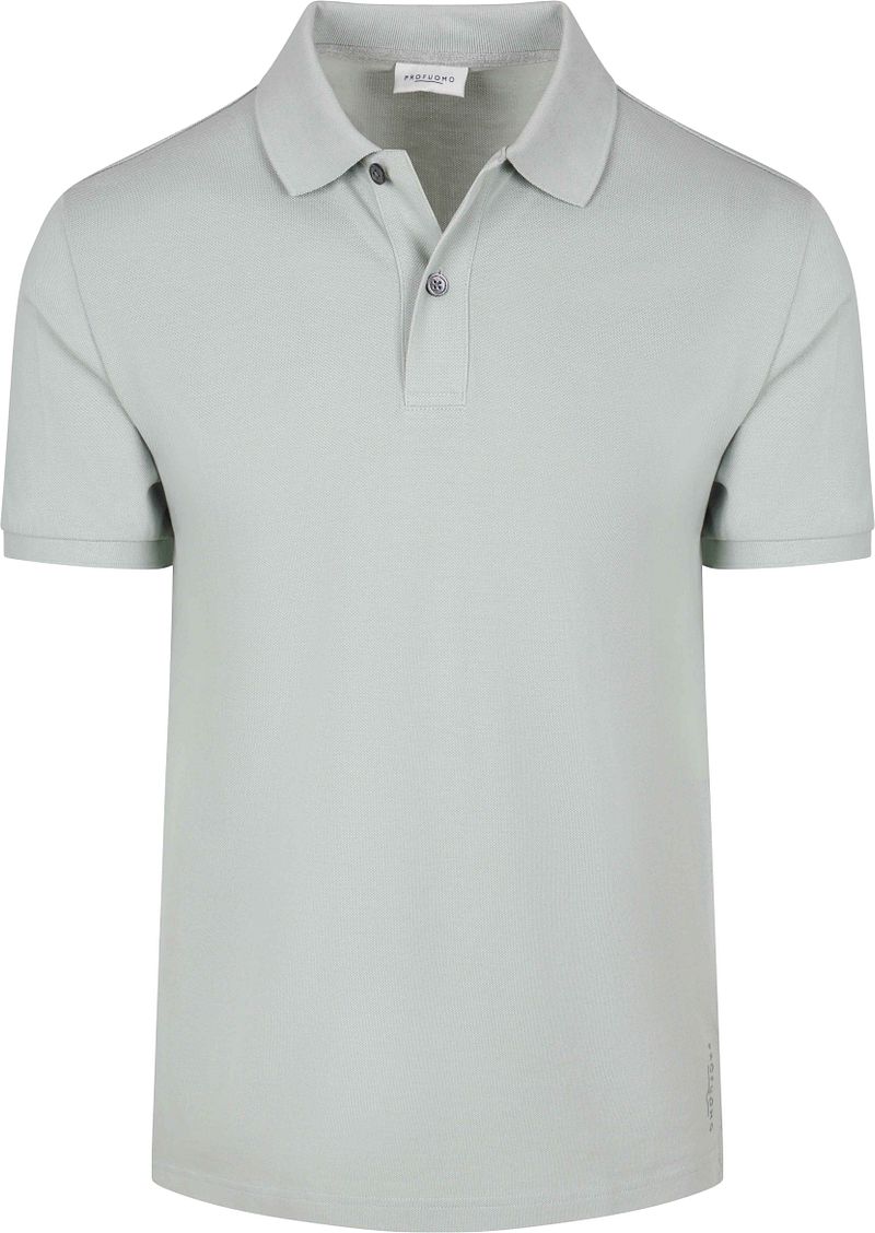 Profuomo Piqué Poloshirt Mint - Größe M günstig online kaufen