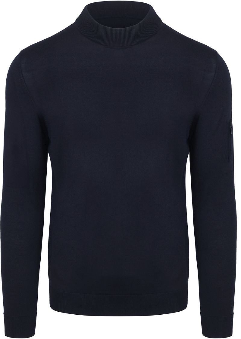 Suitable Pullover Cooldry Knit Rollkragen Marine - Größe XL