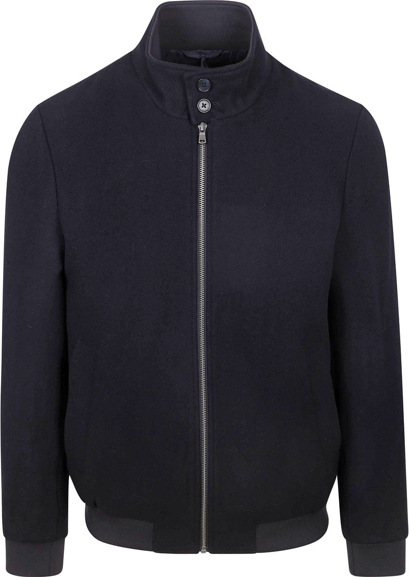 Steppin' Out Herrit Jacke Wool Blend Navy  - Größe M günstig online kaufen