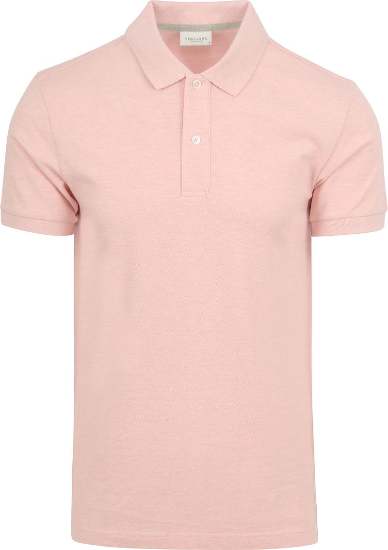 Profuomo Piqué Poloshirt Rosa - Größe XXL günstig online kaufen