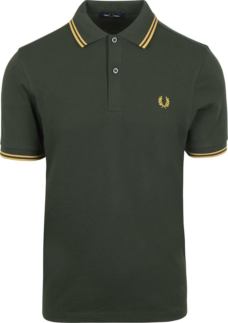 Fred Perry Polo M3600 Dunkelgrün Y22 - Größe XXL günstig online kaufen