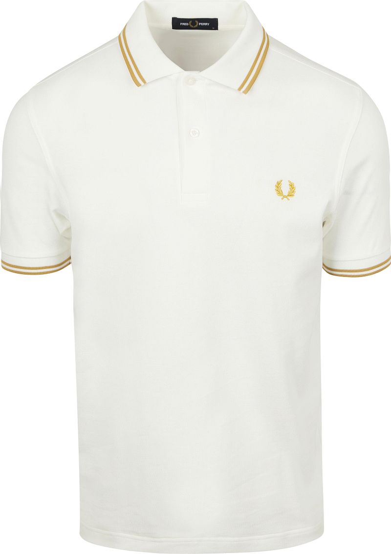 Fred Perry M3600 Polo Weiß Y53 - Größe L günstig online kaufen