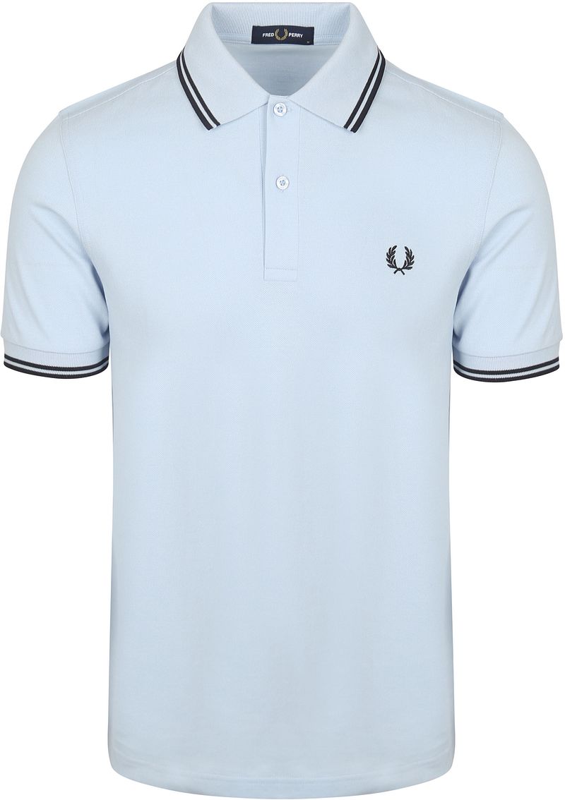 Fred Perry Polo Twin Tipped M3600 Blau Y69 - Größe S günstig online kaufen