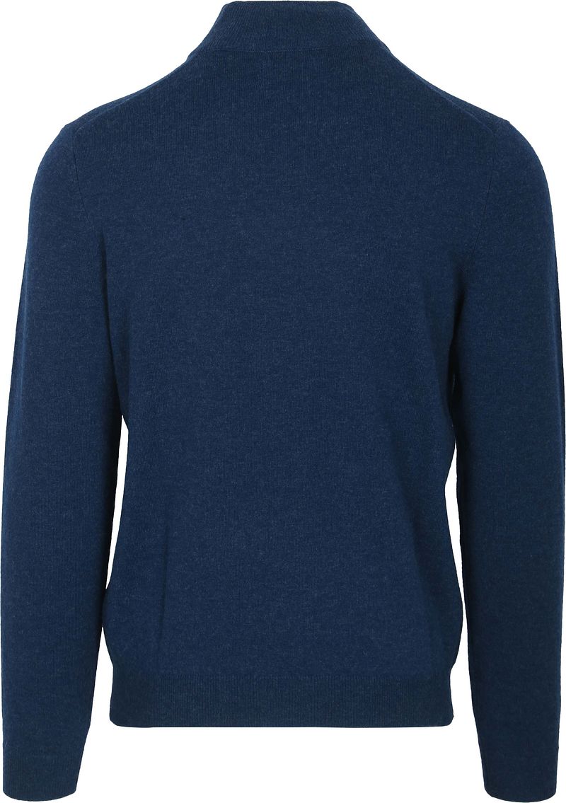 Steppin' Out Half Zip Pullover Merinowolle Marine Blau - Größe S günstig online kaufen