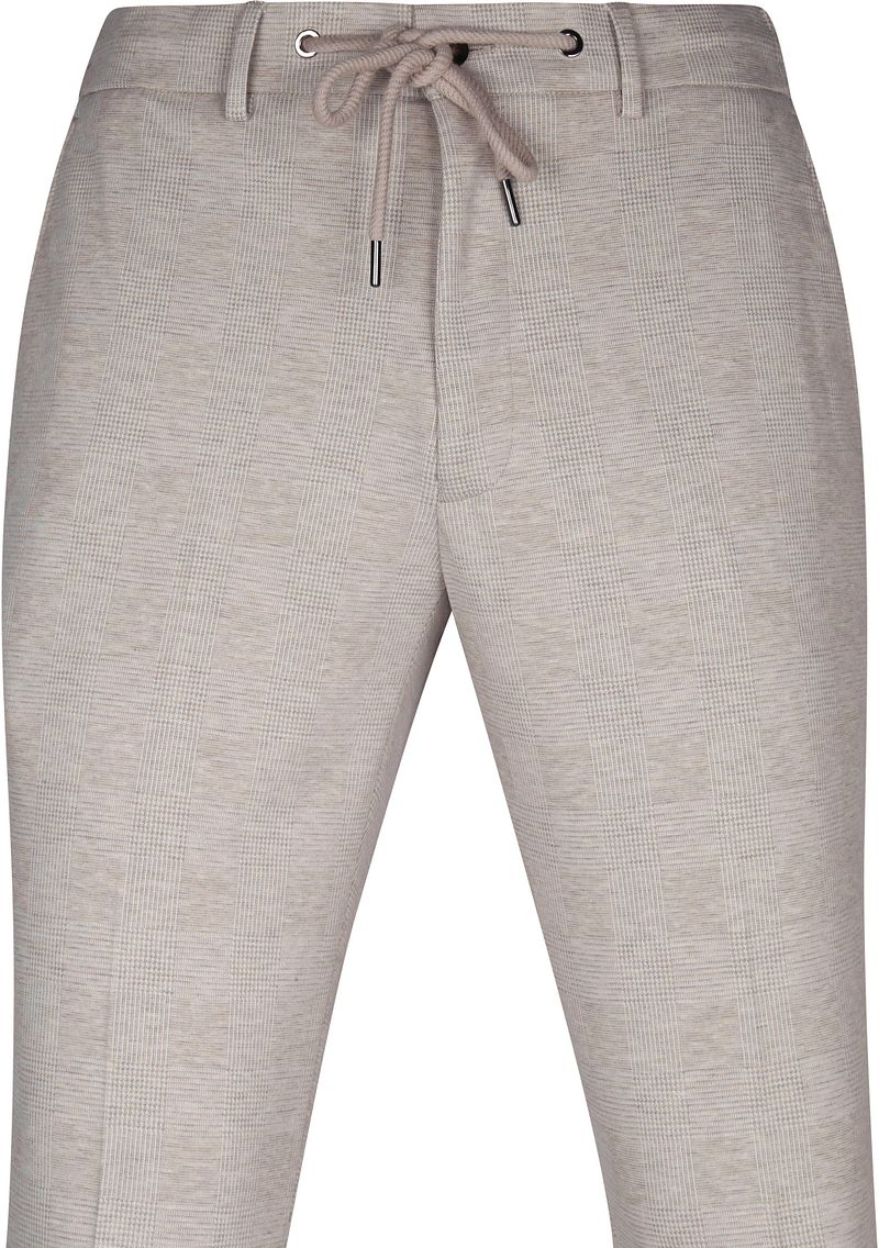Suitable Pantalon Jersey Sand Kariert - Größe 54 günstig online kaufen