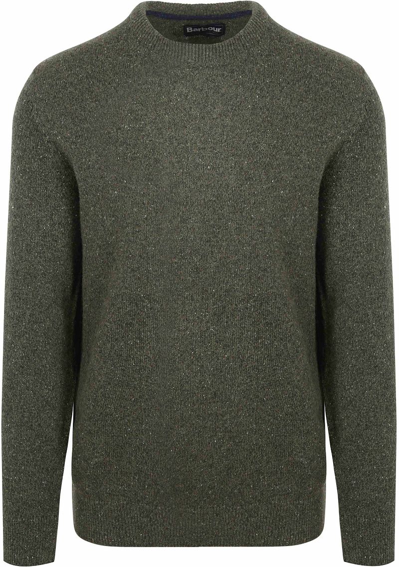 Barbour Tisbury Trui Donkergroen