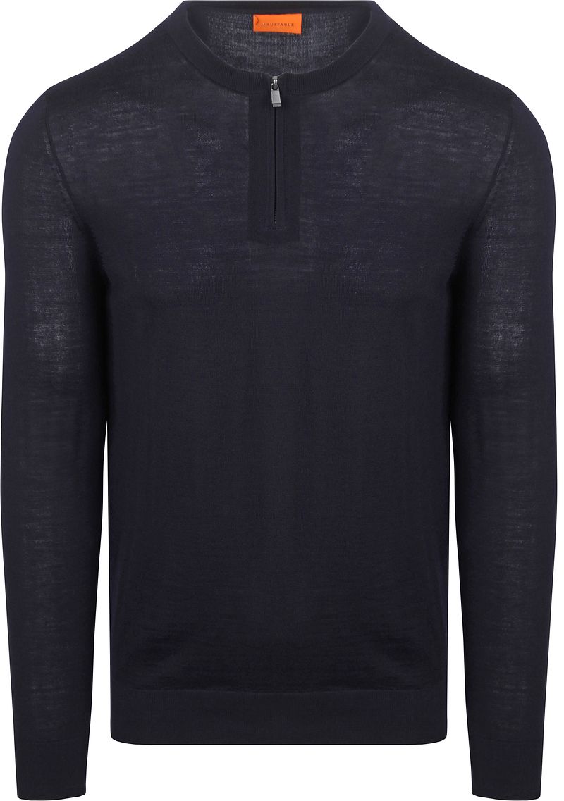 Suitable Crew Zip Merino Marine - Größe XL