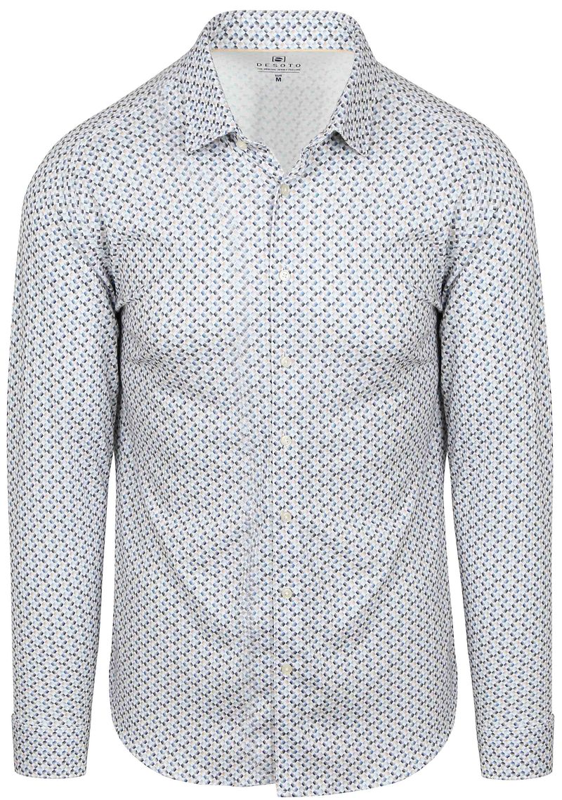 DESOTO Hemd Druck Multicolour - Größe L günstig online kaufen
