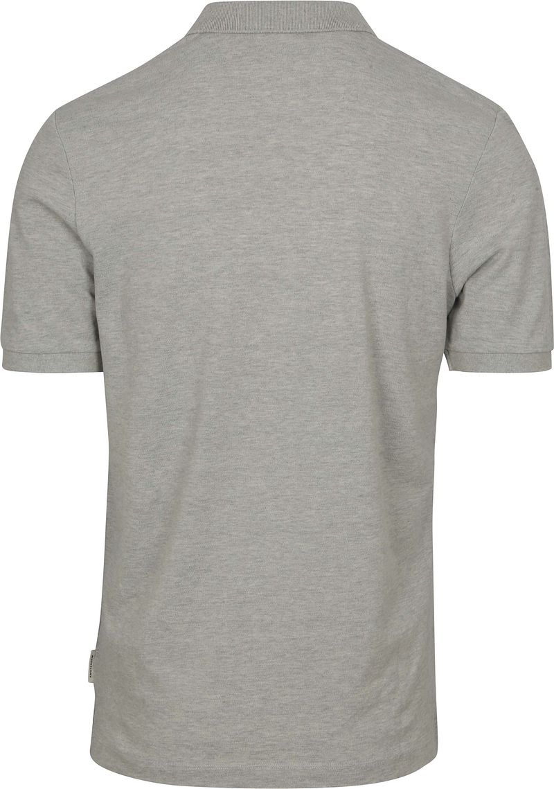 Scotch And Soda Core Piqué Poloshirt Grau - Größe XXL günstig online kaufen