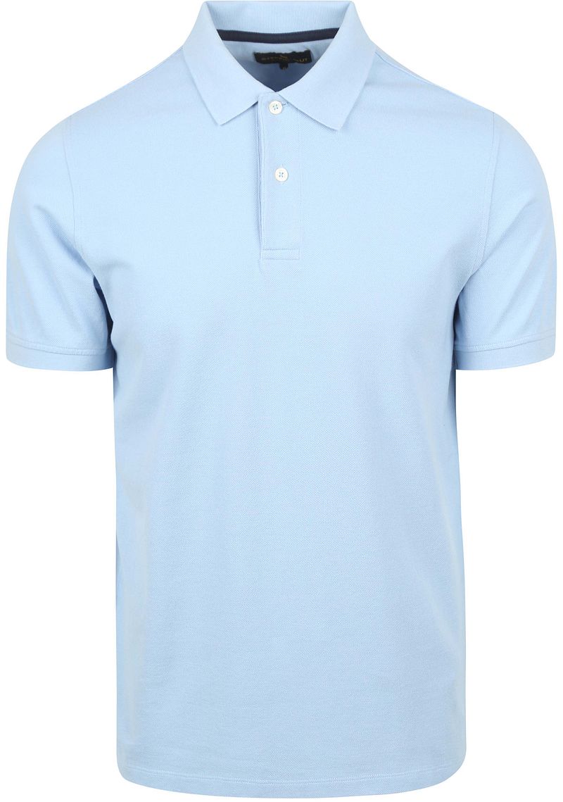 Steppin' Out Polo Piqué Classic Hellblau - Größe M günstig online kaufen