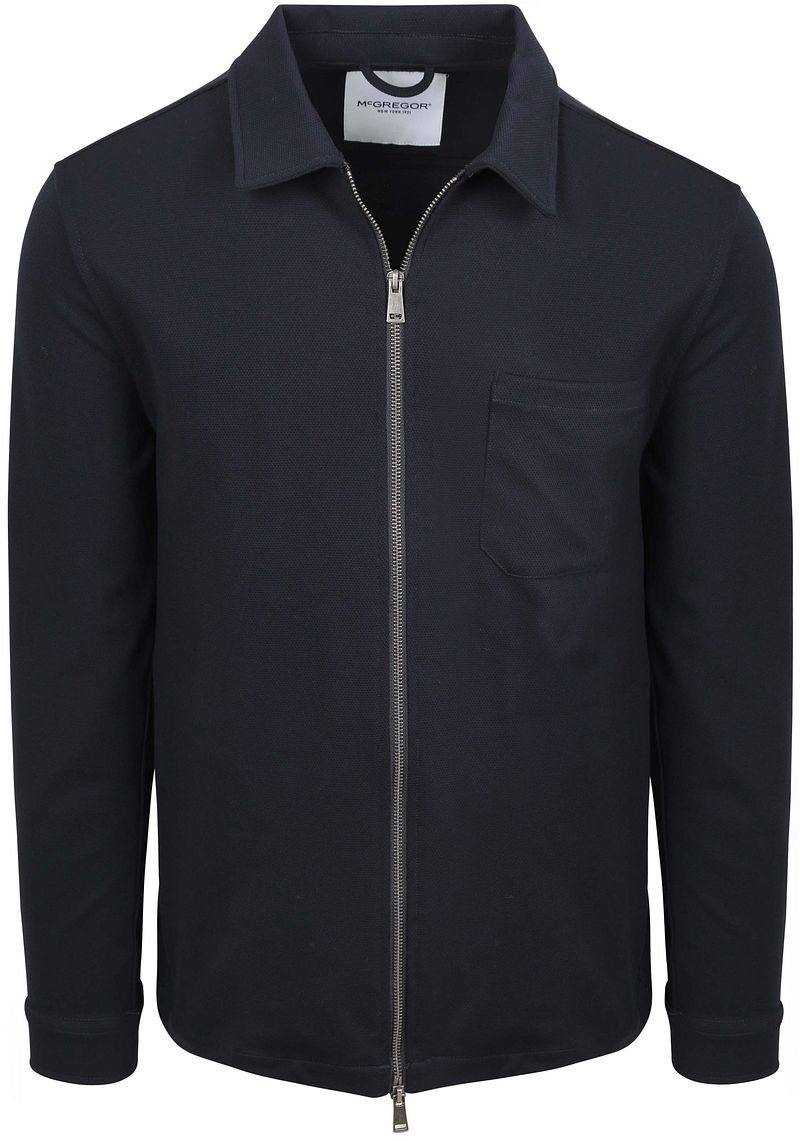 McGregor Overshirt Piqu&eacute; Navy