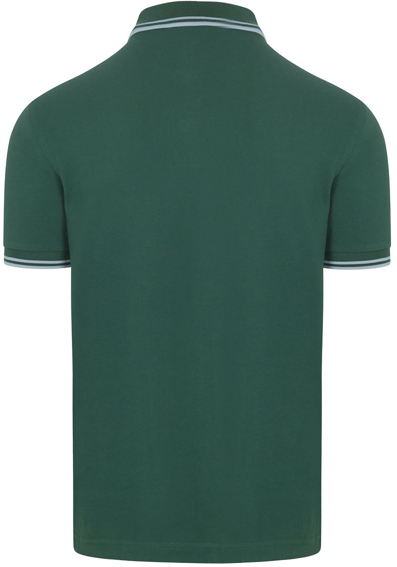Fred Perry Polo Twin Tipped M3600 Grün Z59 - Größe M günstig online kaufen